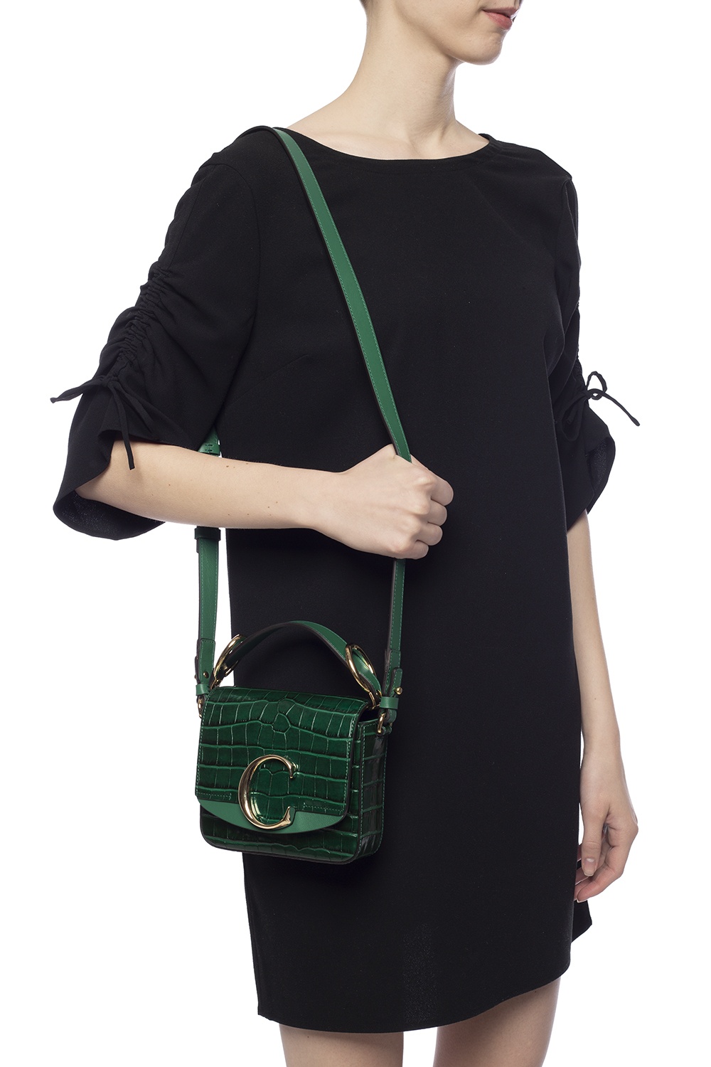 Chloe c bag green online